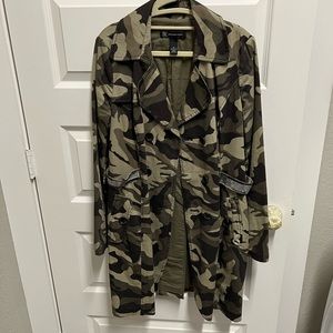 INC camo with bling jacket